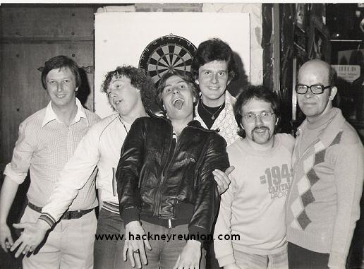 The Hackney B darts team. Will they be back throwing arrows again?